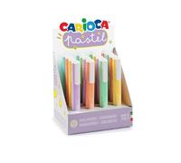 Carioca subrayadores pastel - expositor con 16 subrayadores colores pa
