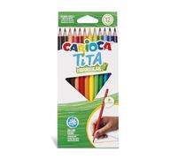 Carioca Lápices de colores escolares Tita – Resina, antirroturas