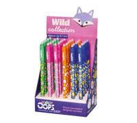 Carioca wild collection oops expositor con 30 boligrafos borrables - p