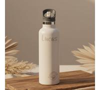 Carl Oscar TEMPflask gris 0,5 L – opcional con grabado – Sin personalización