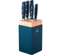 Carl Schmidt Sohn 091170, juego de cuchillos en bloque, 6 piezas, acero inoxidable/madera