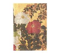 Carnet midi non ligné "Natsu - Rinpa floraux"