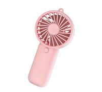 carotoe 1 ajuste de velocidad requiere 2 celdas estándar LR03, perfecto para estudiantes, turistas y hogar, ventilador de mano pequeño propulsado por USB