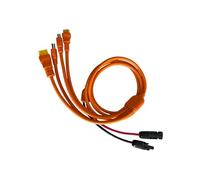 carotoe XT90 - Cable adaptador hembra de 150 cm de longitud, textura adecuada para carga de panel solar, cable de carga solar al aire libre