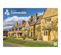 Carousel Worldwide Cotswolds - Calendario de pared 2027, formato A4, calendario mensual de 12 meses, fotografía Cotswolds a todo color