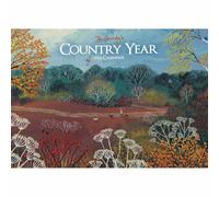 Carousel Worldwide Country Year by Jo Grundy 2026 - Calendario de pared A4, calendario mensual con escenas rurales encantadoras