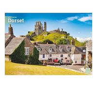 Carousel Worldwide Dorset - Calendario de pared 2027, formato A4, calendario mensual de 12 meses, fotografía Dorset a todo color