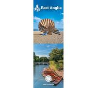 Carousel Worldwide East Anglia - Calendario de pared delgado 2027, calendario de 12 meses, fotografía regional de paisajes