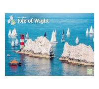 Carousel Worldwide Isle of Wight - Calendario de pared 2027, formato A4, calendario mensual de 12 meses, fotografía a todo color de la Isla de Wight