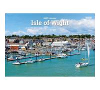 Carousel Worldwide Isle of Wight - Calendario de pared 2027, formato A5, calendario mensual de 12 meses, fotografía a todo color de la Isla de Wight