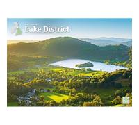 Carousel Worldwide Lake District - Calendario de pared 2027, formato A4, calendario mensual de 12 meses, fotografía a todo color del distrito de los lagos