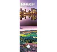 Carousel Worldwide Lancashire & The North West - Calendario de pared delgado 2027, calendario de 12 meses, fotografía regional de paisajes