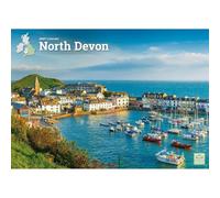 Carousel Worldwide North Devon - Calendario de pared 2027, formato A4, calendario mensual de 12 meses, fotografía a todo color de North Devon