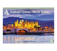 Carousel Worldwide North Wales - Calendario de pared 2027, formato A4, calendario mensual de 12 meses, fotografía a todo color del norte de Gales