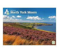 Carousel Worldwide North York Moors - Calendario de pared 2027, formato A4, calendario mensual de 12 meses, fotografía a todo color de North York Moors