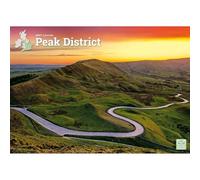 Carousel Worldwide Peak District - Calendario de pared 2027, formato A4, calendario mensual de 12 meses, fotografía escénica del parque nacional
