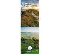 Carousel Worldwide Peak District - Calendario de pared delgado 2027, calendario de 12 meses, fotografía escénica del parque nacional