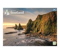 Carousel Worldwide Scotland - Calendario de pared 2027, formato A4, calendario mensual de 12 meses, fotografía escénica de paisaje escocés