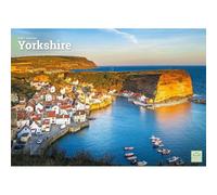 Carousel Worldwide Yorkshire - Calendario de pared 2027, formato A4, calendario mensual de 12 meses, fotografía de Yorkshire a todo color