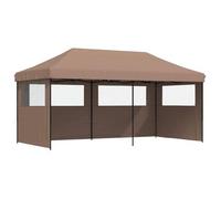 Carpa De Fiesta 292 X 580 X 315 Cm Marrón Tela Oxford Vidaxl