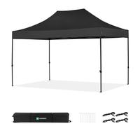 Carpa para fiestas 3 × 4,5 m - Carpa Premium Easy-Up | Negra