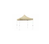 Carpa Plegable 3x3 Master - Crema - Impermeable - Cenador ideal para Camping, Eventos, Playa, Jardín beige