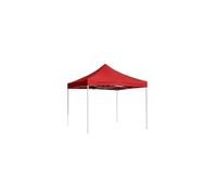 Carpa Plegable 3x3 One - Rojo | Impermeable - Cenador ideal para Camping, Eventos, Playa, Jardín