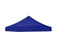 Carpa plegable cuadrada de 3 x 3 m, impermeable, resistente a los rayos UV, tela Oxford, para fiestas, techo de repuesto para cenador de jardín, terraza, exterior, tienda de jardín con protección