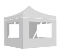 Carpa Plegable Profesional Con Paredes Aluminio Blanco 3x3m Vidaxl