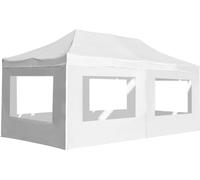 Carpa plegable profesional y paredes aluminio blanco 6x3 m