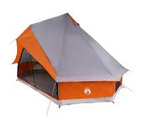 Carpa Tipi Familiar para 8 Personas, Tafetán Verde con Postes de Acero