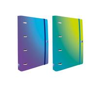 Carpebloc oxford school europeanbinder gradient polyfoam pp a4+ 4 an.m