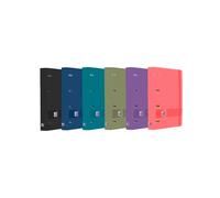 Oxford Archivador A4 Live & Go – 4 anillas con recambio – Colores surtidos