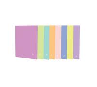 Carpeta 4 anillas A4 colores pastel Rosa pastel