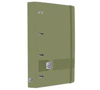 Oxford Carpeta equipada Live & Go DIN A4 4A 35 mm Verde Safari