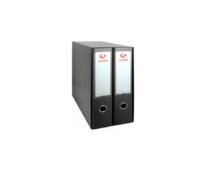 Carpeta Archivador Doble A4 negro