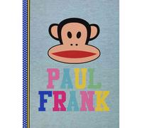 Carpeta Archivador PAUL FRANK Gris Claro, Folio 4 Anillas 35 mm.