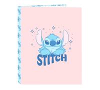 Carpeta Archivador STITCH Ohana, Folio 4 Anillas 25 mm.