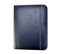 Carpeta archivadora A4 para personales, ejecutivos, profesionales, carpeta de presentación de negocios, color azul