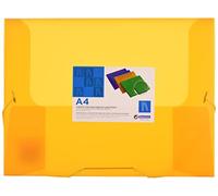 Carpeta liderpapel portadocumentos 36851 polipropileno din a4 naranja serie frosty lomo 25 mm
