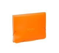 Carpeta clasificador con 12 departamentos-Serie Studio Style color naranja