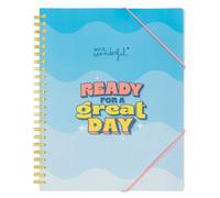 Carpeta con hojas transparentes - Ready for a great day