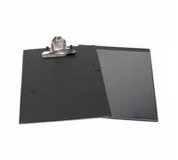 Carpeta con pinza portablocks pvc fº color negro