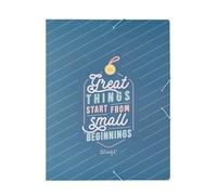 Carpeta con solapas - Great things start from small beginnings