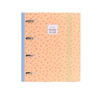 Carpeta de anillas con hojas Erizo Ready to Roll - Mr. Wonderful - indyaeduocio