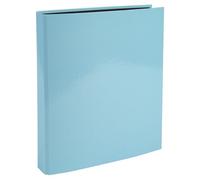 Carpeta de anillas exacompta aquarel carton forrado a4 4 an.25mm azul