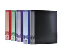 Carpeta de anillas office box pp twill supra a4 2 an.25mm 5 col.surt.