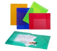 Carpeta de dibujo carchivo pp trans. gomas y solapas a3 rojo