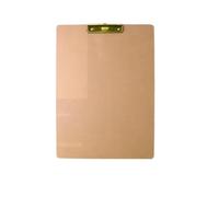 Carpeta De Documentos Portapapeles A4 de grano madera, Clip for tablero archivos, fibra dura gruesa, almohadilla escritura for estudiantes, bolígrafo, férula insertable, copia reuniones(22x31.5cmA4-C)