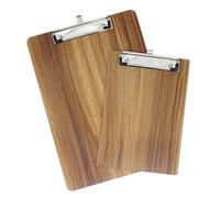 Carpeta De Documentos Portapapeles de madera A5 con gancho for oficina, tablero archivos plástico for estudiantes, carpetas Clip, porta documentos, for escritura, 1 Uds(Color 2)